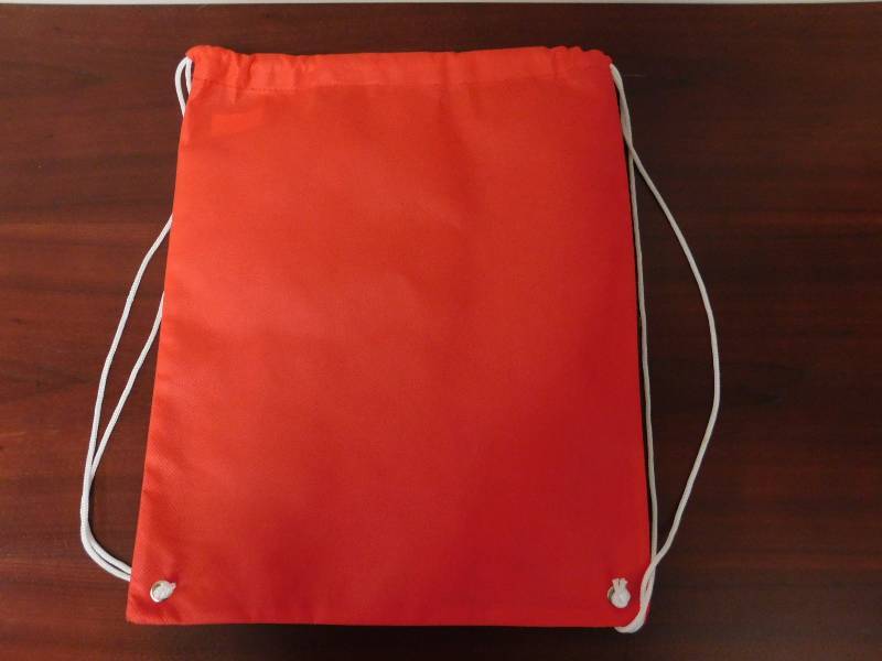 Red Drawstring Backpacks 13 x 16