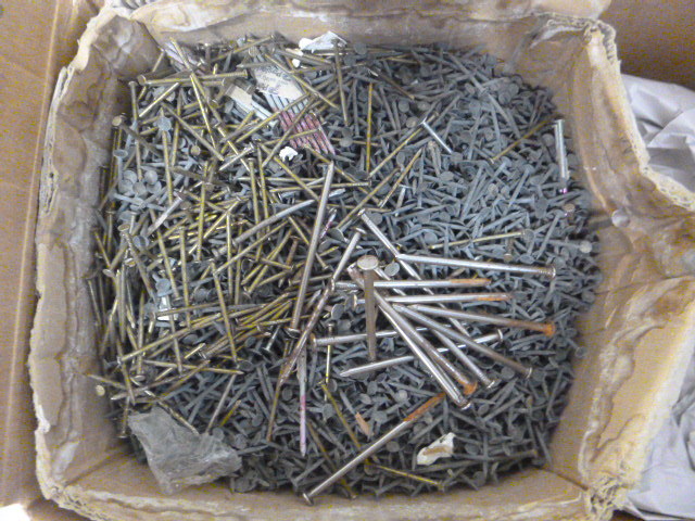 lot 58 image: Box of Nails