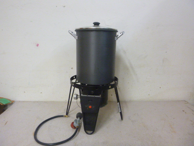 lot 59 image: Propane Turkey Cooker