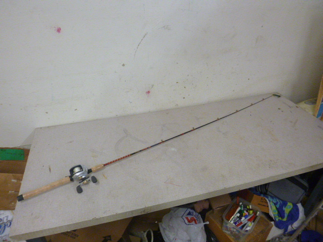 lot 89 image: Cabelas Pro Guide IMG Rod and Shakespeare Agility Reel