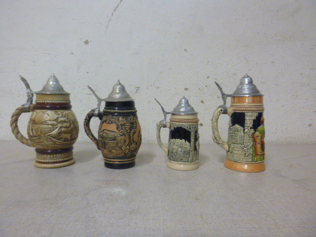 lot 115 image: 4 Beer Steins