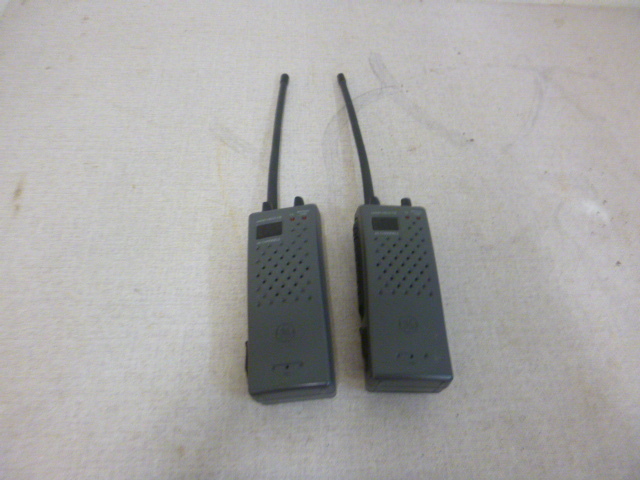 lot 182 image: 2 GE Hand Held CBs