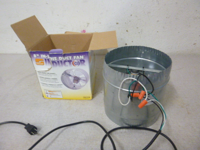 lot 191 image: Suncourt 8 In-Line Duct Fan