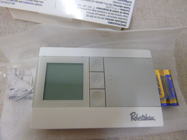 lot 193 image: Robertshaw Digital Programmable Thermostat