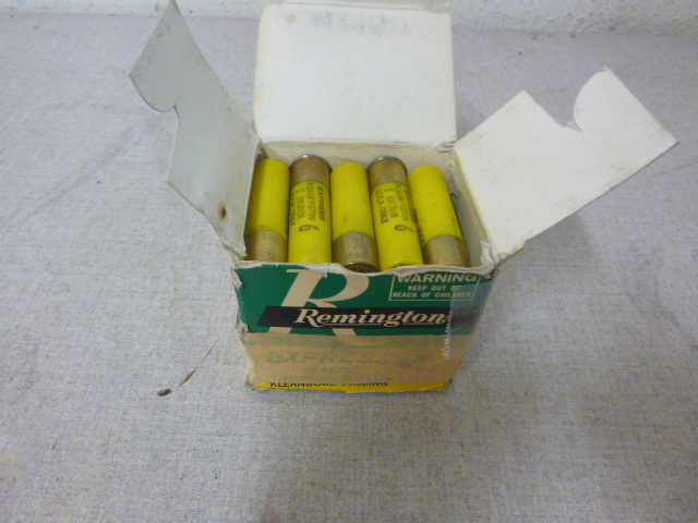 lot 209 image: Box of Remington Express 20 Gauge 3 Magnum Shotgun Shells