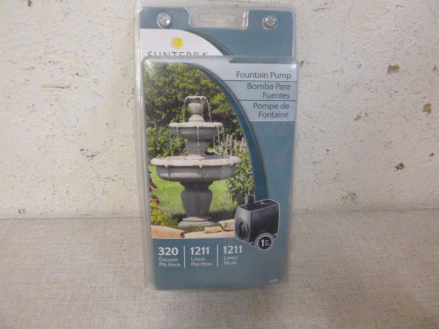 lot 251 image: New Sun Terra Fountain Pump