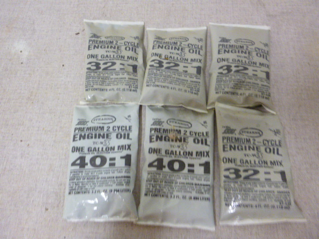 lot 255 image: 6 Packs of Stearns 2 Cycle Oil
