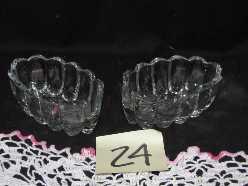 Clear Glass JellyMarmelade bowls