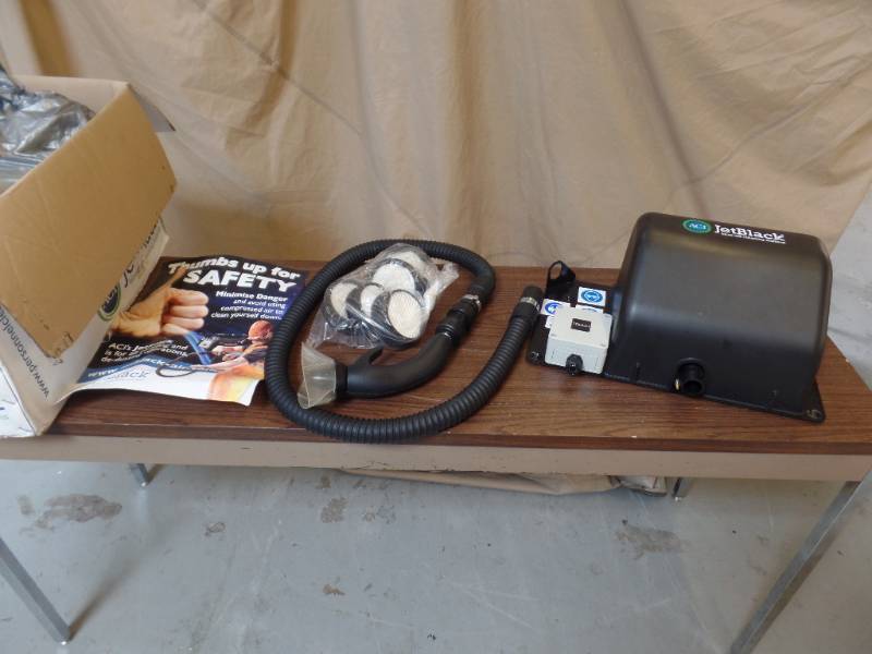 Blow Off Cleaning Station