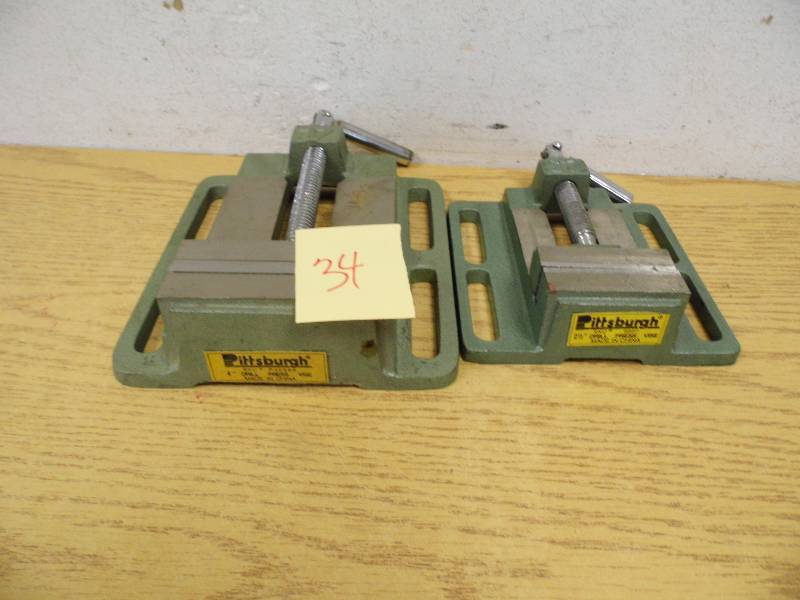 Drill Press Vises