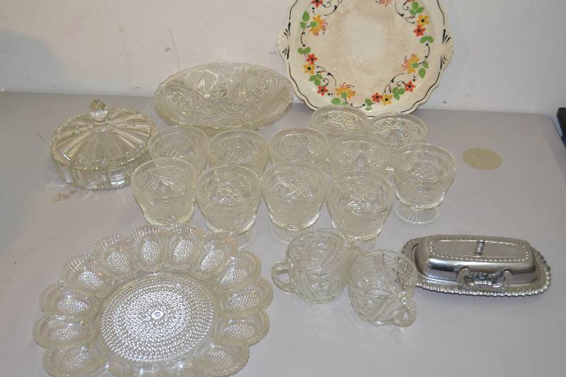 Vintage glassware