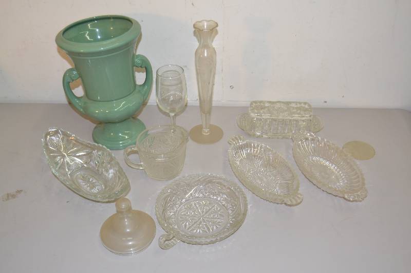 Vintage glassware