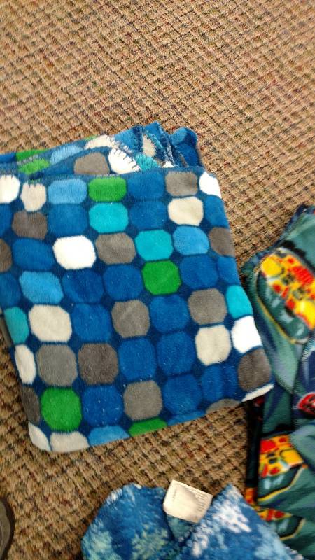 lot 64 image: Nascar Fleece Blankets