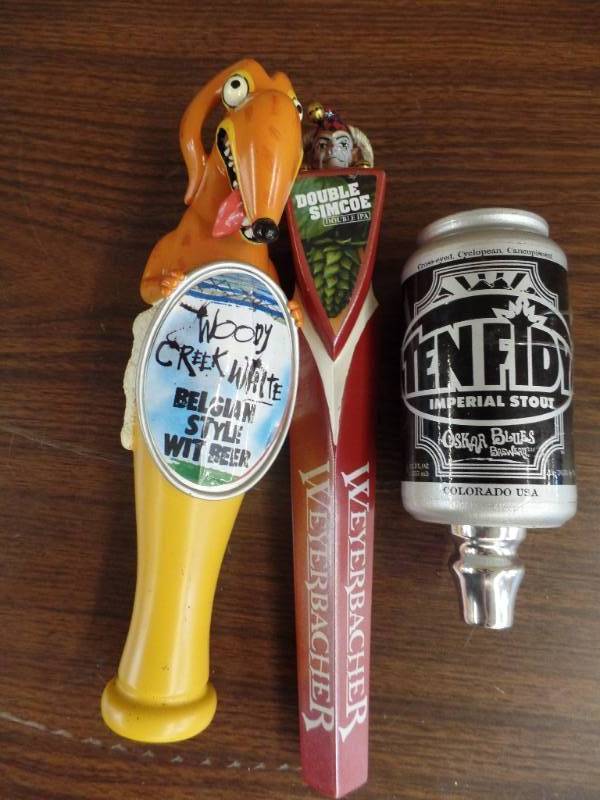 Colorful Beer Tap Handles