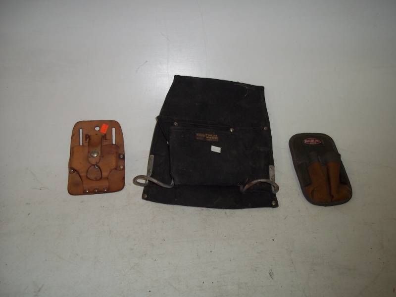 lot 29 image: 3 Tool belt tool holders