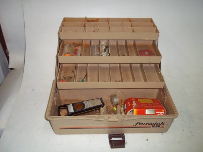 lot 64 image: Tackle Box with Tackle