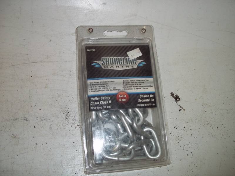 lot 129 image: New Trailer Safety Chain