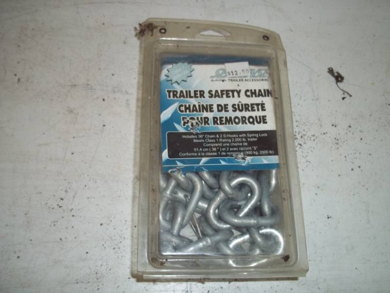 lot 131 image: New Trailer Safety Chain