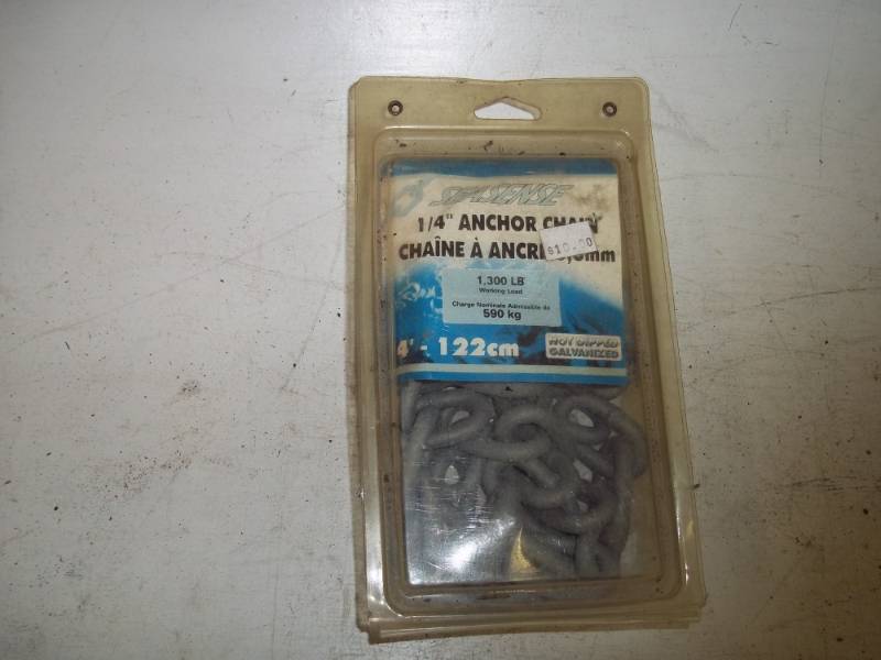 lot 132 image: New Anchor Chain 14 x 4