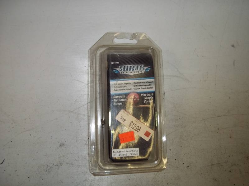 lot 137 image: New Gunwale tie down straps
