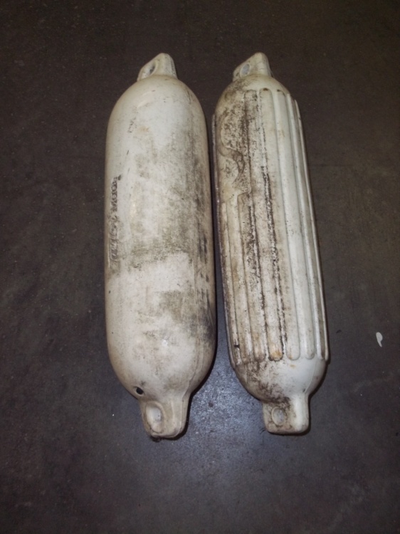 lot 162 image: Pair of Boat Bumpers