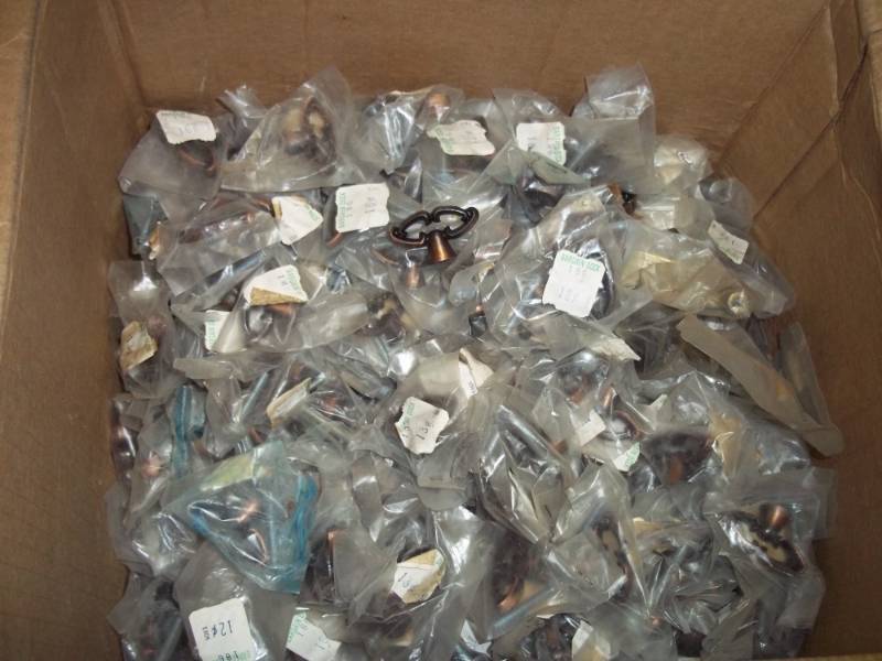 lot 238 image: Box of New knobs