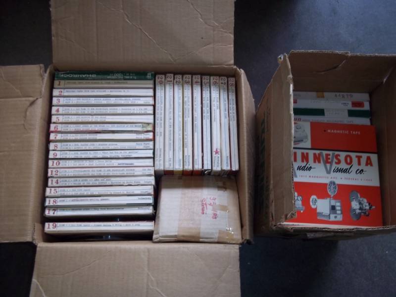 lot 269 image: Magnetic recording tape