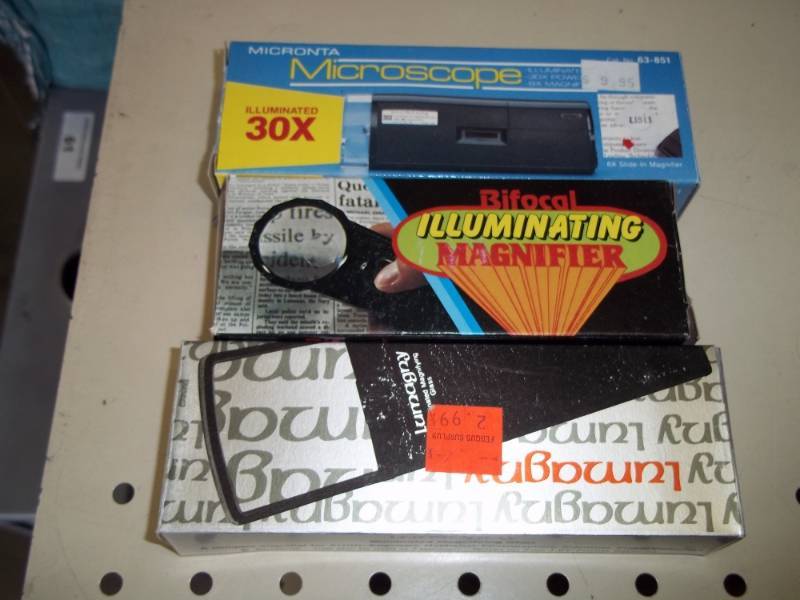 lot 291 image: 3 magnifiers