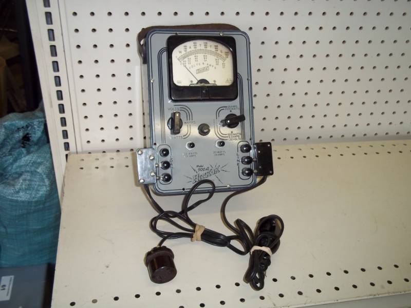 lot 299 image: Vintage Volt Meter