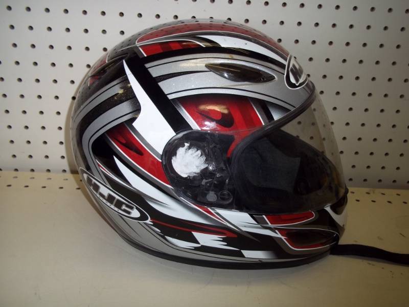 lot 318 image: Helmet with Shield XL