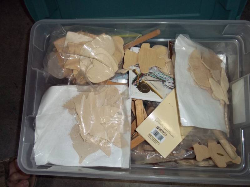 lot 359 image: Wood Craft Parts