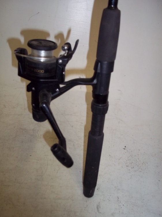 lot 369 image: Fishing Rod & reel 6 ft