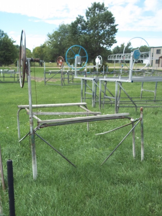 lot 396 image: Steel Boat Lift 66 wide