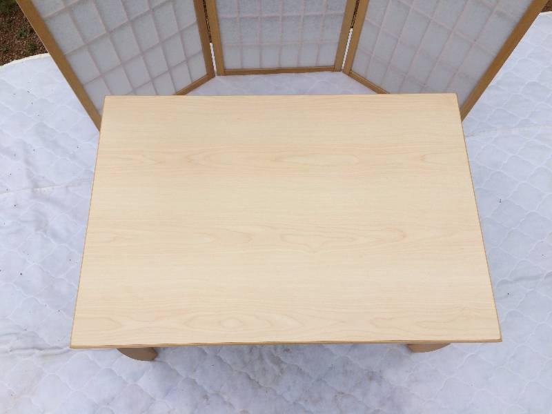 High Quality Softcare Innovations Scandinavian Design Maple Solid Wood $$$ Reception Waiting Room Table or Lovely Coffee Table  - Excellent Condition