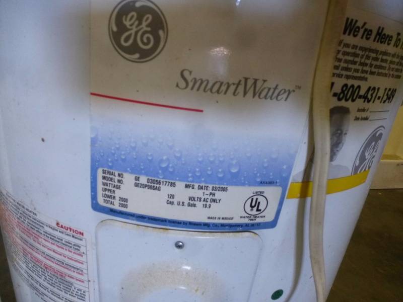 GE Water Heater