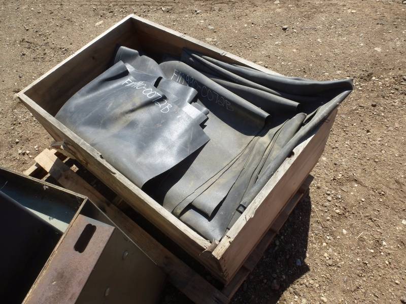 Crate of Rubber Roof Membranes