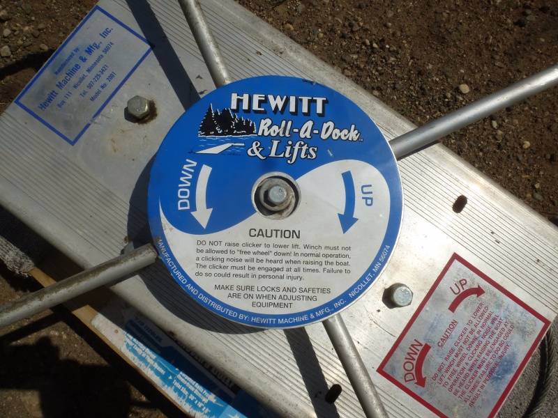 Hewitt Boat Lift Winch