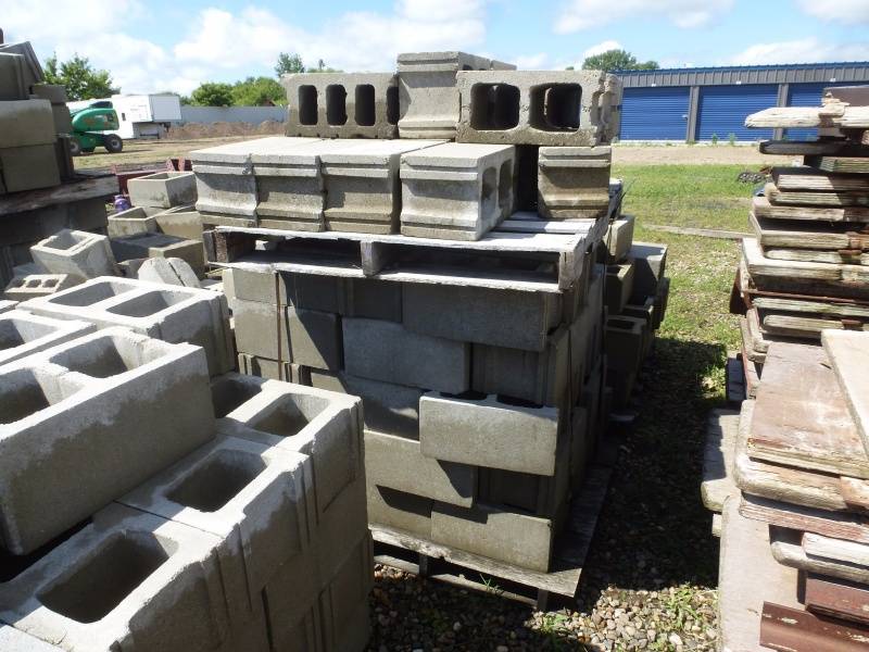 Pallet of Cement Blocks #2