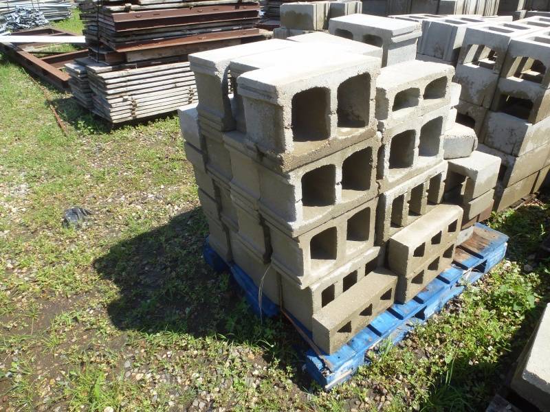 Pallet of Cement Blocks #4