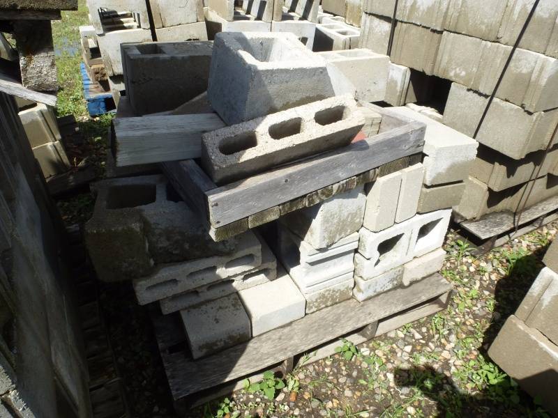 Pallet of Cement Blocks #6