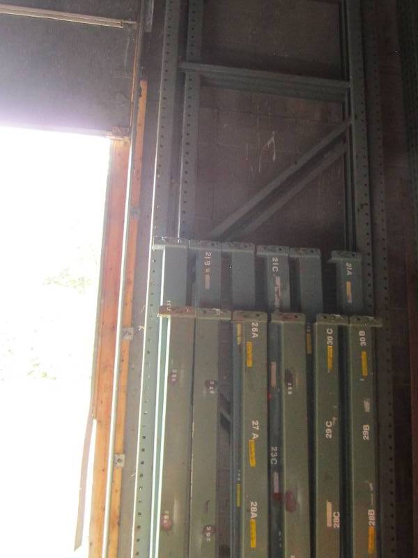 lot 15 image: Pallet racking includes 3 12 uprig...