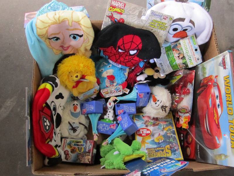 lot 51 image: Box of all brand new toys and games...