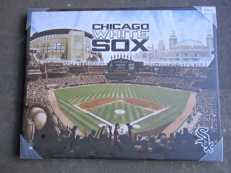 lot 100 image: Chicago White Sox Wall canvas...
