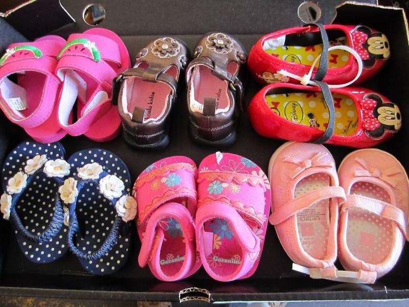 lot 109 image: Lot of baby shoes...
