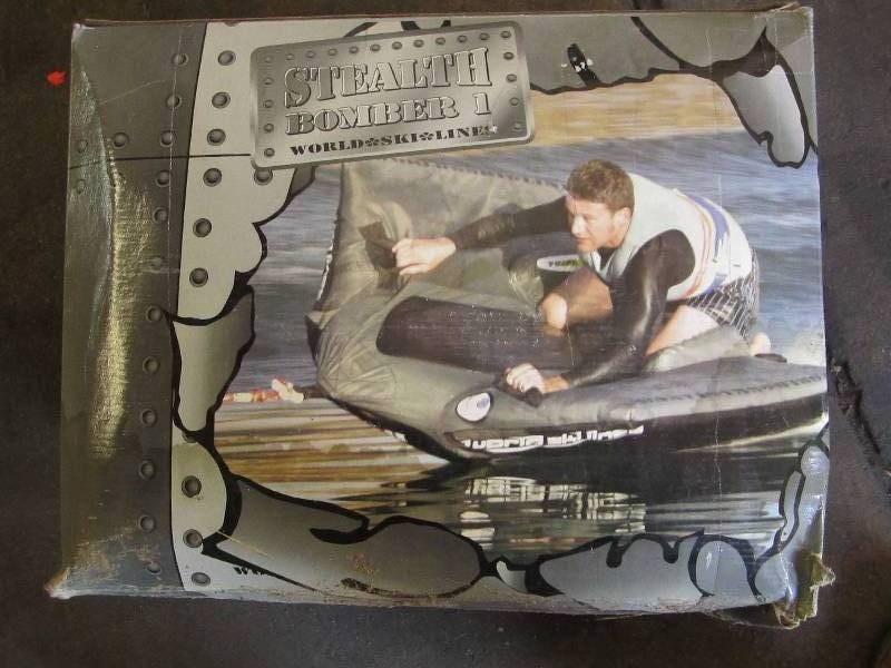 lot 112 image: Stealth Bomber boating tube, lets y...