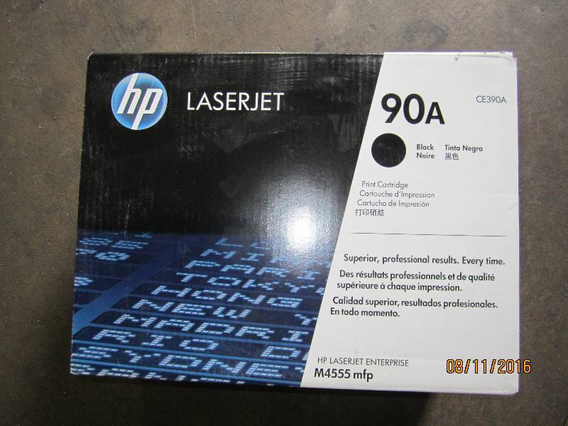 lot 166 image: HP 90A print cartridge...