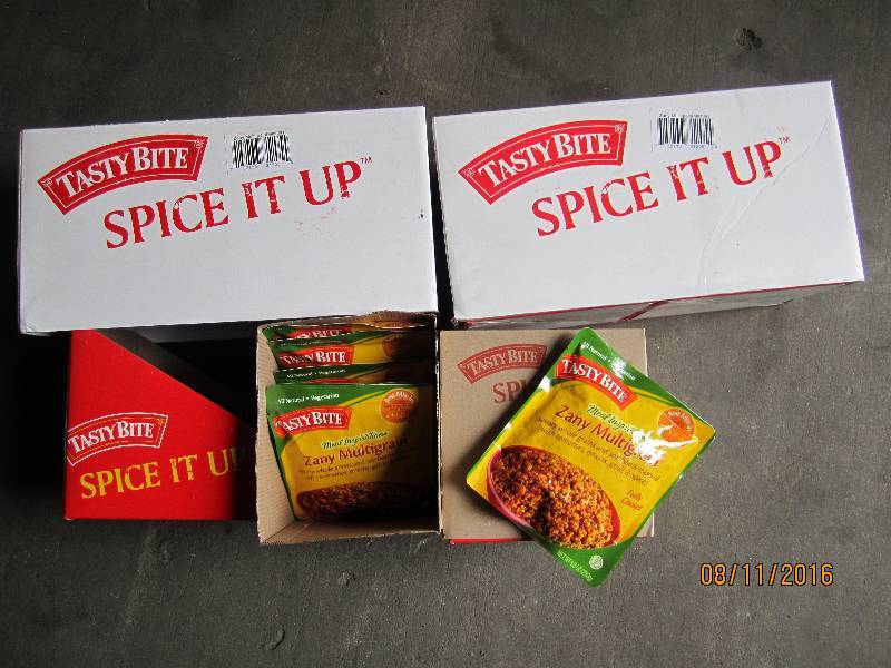 lot 215 image: 3 Cases, 12 packs per case Tasty Bi...