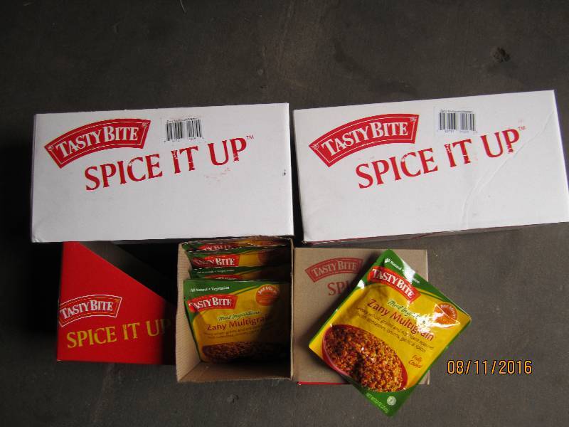 lot 220 image: 3 Cases, 12 packs per case Tasty Bi...