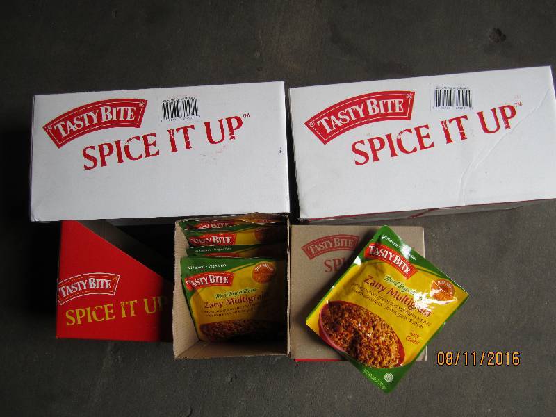 lot 221 image: 3 Cases, 12 packs per case Tasty Bi...