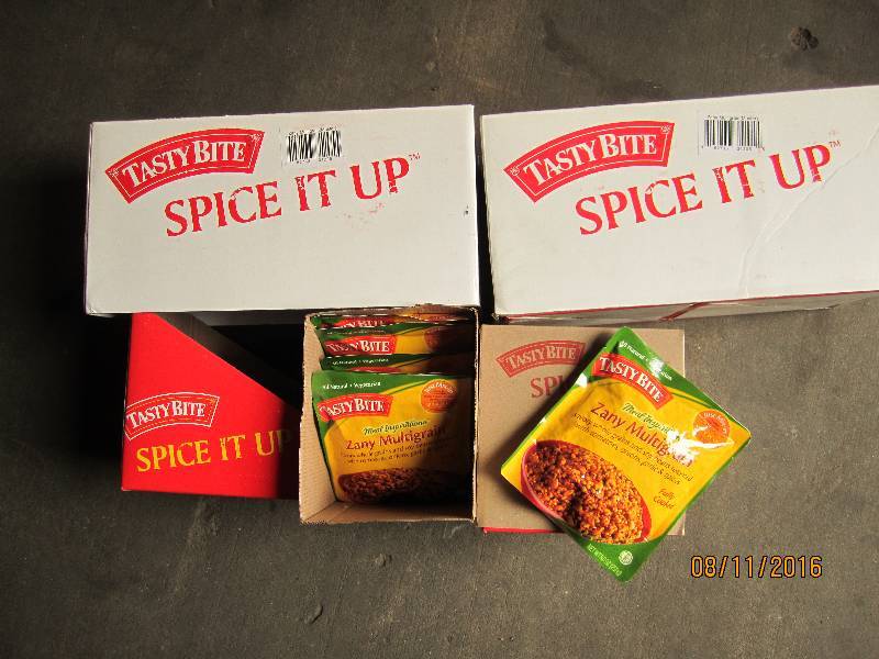 lot 222 image: 3 Cases, 12 packs per case Tasty Bi...